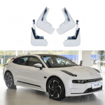 Zeekr 001 2024 Tarvikud  4 tk Eesmised porilauad Porikaitse Kate Tagumised porilauad Rattad Autotarvikud valge
