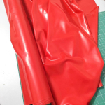 100x108cm Latekskummist Leht Elastne Sile Veekindel Kang DIY &Otilde;mblemiseks Kleidi Kost&uuml;&uuml;mi Eeterlike &Otilde;lide Madratsi Voodikate 100x108cm red