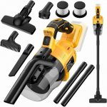 K&auml;eshoitav tolmuimeja 2 tk filtriga Elektriline juhtmeta tolmuimeja Kodu Auto Lemmiklooma Karvadest Puhastamiseks DeWalt 20V akule
