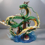 Dragon Ball Z Shenron 24cm Anime Kuju Mereline Shenron Figuriin PVC Tegevusmudel Kuju Kogutav Toa Dekoor M&auml;nguasi S&uuml;nnip&auml;evakingitused
