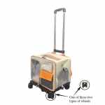 Lemmikloomad l&auml;hevad v&auml;lja kaasaskantavate k&auml;rukohvritega Kohvrid V&auml;ikesed koerad Kassid saavad kasutada kotte K&otilde;rge v&auml;limusega kassikohver reisiruumi kapsel elevandiluuvalge