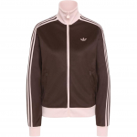 Adidas Originals Spordijakk Logoga Triibuline T&otilde;mblukuga Pikkade Varrukatega Jakk Naiste jakid KD3742 XS