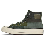 Chuck 70 Converse Hi 'Mono Patchwork - Black Forest' 167138C 37
