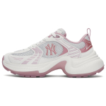 MLB New York Yankees Slip Resistant, Abrasion Resistant, Breathable Low top Chunky Sneakers Women's Pink 3ASHW045N-50PKM 38