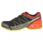 SALOMON Speedcross Vario Polsterdus Libisemisvastased Madalad Jooksukingad Meeste Must Oranž 383142 44