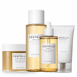 SKIN1004 Madagaskari vesinaba rahustav nahahoolduskomplekt (Tooneri padjad 70 tk + Tooner 210ml + Ampull 100ml + Kreem 75ml)