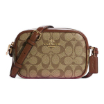 Coach Kaamera 19 Klassikaline Monogramm Reguleeritav &Otilde;larihm Kaetud L&otilde;uend ja Nahast Kaamerakott Naiste &Otilde;lakott Pruun C9926-IME74 Basic Set (Bag+Dust Bag)