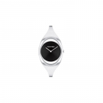 Calvin Klein kvartsikell terasest k&auml;ev&otilde;ru 32,5 mm must sihver 30M veekindel Naiste kellad 25200392 Black Dial