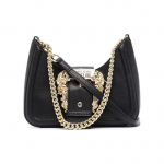 Versace Jeans Couture Kett Kuldne Pandla Elegantne Nahast K&auml;e all Hoidmine &Otilde;la Crossbody Kott Naiste kotid Must 71VA4BF5-71578-899 Basic Set (Bag+Dust Bag)