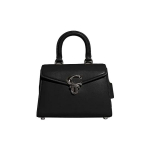 K&auml;ekott Sammy 22 &Uuml;hev&auml;rviline T&auml;helogo Surunupp-sulgur Nahast Satchel Crossbody K&auml;ekott Naiste k&auml;ekott Must CJ812-V5BLK Basic Set (Bag+Dust Bag)