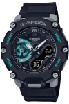 Casio Must kell S&uuml;sinikust Tuumakaitse Struktuuriga G-Shock GA-2200M-1AJF Meeste