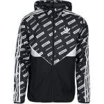 Adidas Originals Lifestyle Vabaaja Seeria T&auml;hetr&uuml;kiga Moodne Mitmek&uuml;lgne Pikkade Varrukatega Jakk Meeste jakid Must BR9497 XS