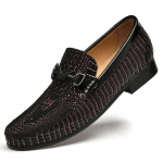 Kvaliteetsed meeste vabaaja mokassiinid, mugavad meeste s&otilde;idukingad, t&auml;iskasvanute &auml;ri- ja pidulikud jalan&otilde;ud, luksusbr&auml;ndi meeste peales&otilde;idetavad lamedad kingad 36