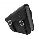 Mootorratta &otilde;&otilde;tshoova kott veekindel kunstnahast reguleeritav suure mahutavusega universaalne kolmnurkne mootorratta sadulakott Left