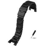 Casio PROTREK seeria PRW-7000 PRW7000FC PRW-7000X 5480 jaoks Plastikust &Uuml;mbertehtud Terasest KellaRihm Matkamise KellaRihm Must 27x13mm 27.13MM must