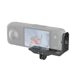 Insta360 X4 / X5 PULUZ vertikaalseks ja horisontaalseks pildistamiseks kiirvabastusega metallist L-kinnitus must