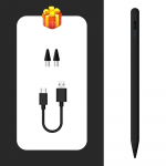 Puutepliiats Honor Pad 10 Magic Pad 3 X9 Pro X9A 2 V9 Honor X8a V9 X9 9 10 Puuteekraanile Android Puutepliiats Androidi Pliiatsi jaoks M503-Black