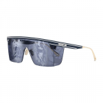 Dior Club M1U &Uuml;hes t&uuml;kis Rui Yi Prindi Ruudukujulised P&auml;ikeseprillid Unisex P&auml;ikeseprillid Sinised DIORCLUB-M1U-31B4 Basic Packaging-Eyeglass Case+Box,F,Blue