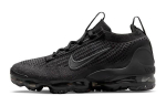 Nike Air VaporMax 2021 Flyknit 'Triple Black' Gs DB1550-001 37.5