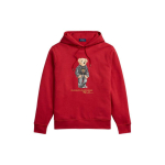 Polo Ralph Lauren Polo Bear SS22 Uusaasta kollektsioon Tiigripea logo Puuvillasegu Pulloveriga kapuutsiga Meeste kapuutsikad Erepunane MNPOKNI16821852-620 S red