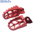 Mootorratta CNC jalapulgad Jalapedaalid Jalatugi YAMAHA YZ 65 85 125 250 125X 250X 250FX 450FX WR 250F 450F YZF WRF 250 450 jaoks punane