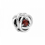 Pandora MOMENTS Punane Igavene Silmus Ripats 925 H&otilde;be Ehted Aksessuaarid Naiste 790065C06 h&otilde;be
