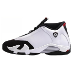 Jordan 14 Retro Black Toe 2014 GS 654963-102 37.5 valge/must