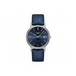 Longinesi Moodne Seeria Automaatne Mehaaniline Liikumine Kuup&auml;evan&auml;idikuga K&auml;ekell 38,5 mm Sinine Tihvt Roostevabast Terasest Korpus Krokodillinahast Rihm L4.921.4.92.2 Blue Dial gray