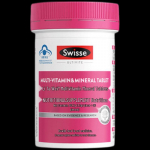 Swisse naiste multivitamiinid ja mineraalid