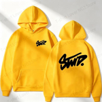 S&uuml;gisesed meeste ja naiste kapuutsiga pusad Isikup&auml;rased Y2k Unisex pusa pikad varrukad lahtised vabaaja vintage dressipluusid Unisex riided 3XL yellow