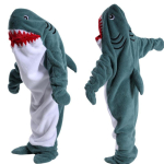 Naljakas Cosplay Perekonna Haisuu &Uuml;hes t&uuml;kis Kost&uuml;&uuml;m &Uuml;likond T&auml;iskasvanute Pidžaama Multikas Halloweeni J&otilde;ulud Karneval &Ouml;&ouml;riided Kombinesoon Laste R&otilde;ivad Mees XS(140) - 126-138cm gray