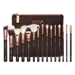 Zoeva 15 tk Pruun Meigipintslite Komplekt 8 tk 12 tk Roosa Kuld Kosmeetikaharjad N&auml;gu Silmad 15pcs makeup brush set black