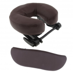 Salongi Massaažilaud N&auml;oh&auml;ll Kokkupandav SPA Tool Peatoe Platvormi padi 28cm pruun