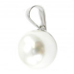 Les Tr&eacute;sors De Lily [I3953] - h&otilde;bedane ripats 'Perla' h&otilde;bevalge (roodiumiga kaetud) - 9 mm valge