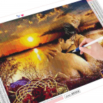 Teemantmaal 5D portree DIY Teemanttikandid Naise kodukaunistus 20X30CM