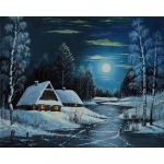 5D DIY Teemantmaal Lumestseen Tikand Ristpistes Rhinestone Mosaiic Kodukaunistus 20X30CM