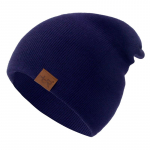 1 tk Unisex Beanie M&uuml;ts Juhuslik nokam&uuml;ts meestele ja naistele soe pehme kootud m&uuml;ts Stiilne tavaline igap&auml;evane talvem&uuml;ts 54cm-60cm