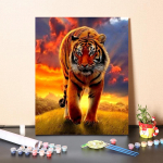 Kunst DIY Maalimine numbrite j&auml;rgi Hobid Teemantmaal Numbrimaal &Otilde;limaal Kodukaunistus Digitaalne &otilde;limaal 40x50cm no frame