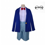 Scione Anime Cosplay Kost&uuml;&uuml;m Detective Conan T&auml;iskomplekt 5 tk Cosplay R&otilde;ivad Sinine &Uuml;htne 130