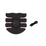 Taaslaetav ABS k&auml;elihaste stimulaatori treener Smart EMS v&ouml;&ouml;lihaste harjutuste tooner A5 must