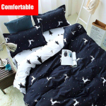 Kvaliteetne voodipesukomplekt Multifilmide tr&uuml;kkimine armas voodipesu voodilina komplekt Kodutekstiilid Padjap&uuml;&uuml;rid Sulelinad Tekikott Voodipesu Single