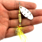 6,8 cm p&ouml;&ouml;rlevad litritega lusikaga landid 6# konksuga kalastustarbed