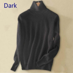 Villane puhas ka&scaron;miir kampsun naiste kootud kilpkaelusega ka&scaron;miir kampsun, elastsuspull Femme k&otilde;rge kaelusega kuduvad kampsunid kampsun L