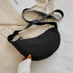 Yogodlns Casual Nailonist &otilde;lakott Kerge Crossbody kott Suure mahutavusega v&ouml;&ouml;kott Moodne poolkuu hulkur kott Sidur 25*10*16cm