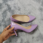 Naiste pumbad OL k&otilde;rged kontsad, seksikad 9 cm terava varbaga tikkp&uuml;ksid, naiste pumbad, seksikad naiste punased pulmakingad, must kontorikonts 42 helelilla v&auml;rv