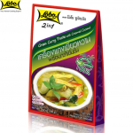 Lobo roheline karripasta koorega kookosp&auml;hkliga, MSG, lisatud v&auml;rvaineid v&otilde;i s&auml;ilitusaineid / Teeb 2-3 portsjonit, Tai toit, 100 g 100 g