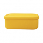 Silikoonist 300 ml/400 ml/700 ml/1300 ml/2100 ml l&otilde;unas&ouml;&ouml;gikarp V&auml;rskelt s&auml;iliv kaanega kuumakindla lekkekindla l&otilde;unapaagiga Square roheline