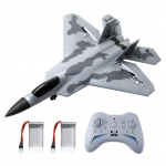 RC lennuk 2,4 GHz RC lennuk liuglennuk F22 lennukimudel EPP lennum&auml;nguasjad t&auml;iskasvanutele, lapsed poisid 2 4CH-2 battery