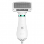 Lemmikloomade f&ouml;&ouml;n 2-&uuml;hes lemmikloomade hooldamise f&ouml;&ouml;n, koerte libistamishari lemmikloomade hooldamise harjad v&auml;ikestele EU Plug valge