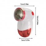 Mini kaasaskantavad kampsunid riided vaibad ebeme eemaldaja karvapallide trimmer kangast fuzz raseerimismasin elektriline ebeme eemaldaja punane